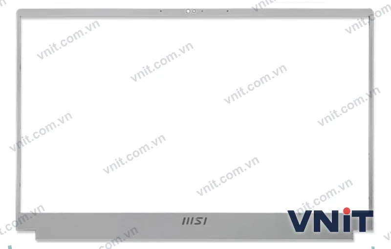 Vỏ laptop MSI Prestige 15 A11 MS-16S6 MS-16S7 - Mặt B (viền màn hình) (Màu xám)