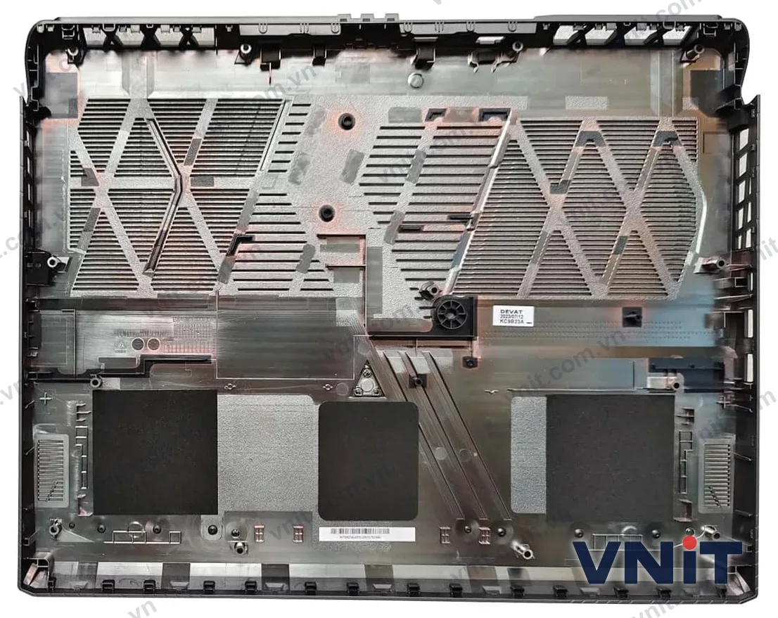Vỏ laptop MSI Raider Vector GP68 GP68HX 13VH MS-15M1 MS-15M2 no lock hole DP hole feepad - Mặt D (đáy máy) - ảnh 2
