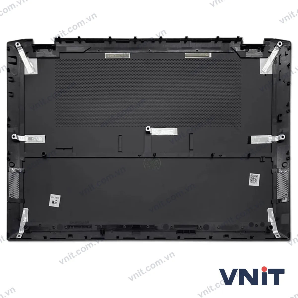 Vỏ laptop MSI Summit E16 Flip MS-1591 MS-1592 - Mặt D (đáy máy) (Màu đen) - ảnh 2