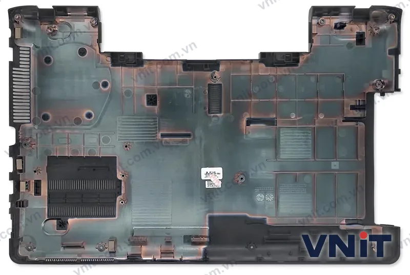 Vỏ laptop Samsung NP270E5J NP270E5U NP270E5R - Mặt D (đáy máy) (Màu đen) - ảnh 2