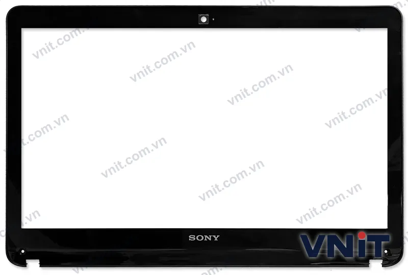Vỏ laptop SONY SVF142 SVF143 non touch - Mặt B (viền màn hình) (Màu đen)