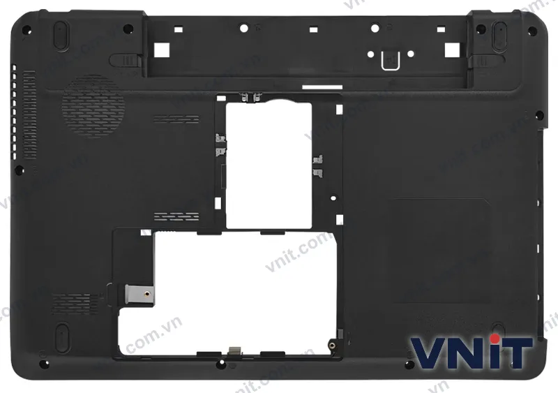Vỏ laptop Toshiba satellite C600 C645 C640 - Mặt D (đáy máy) (Màu đen)